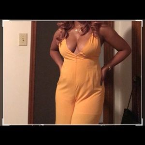 Yellow jumpsuit